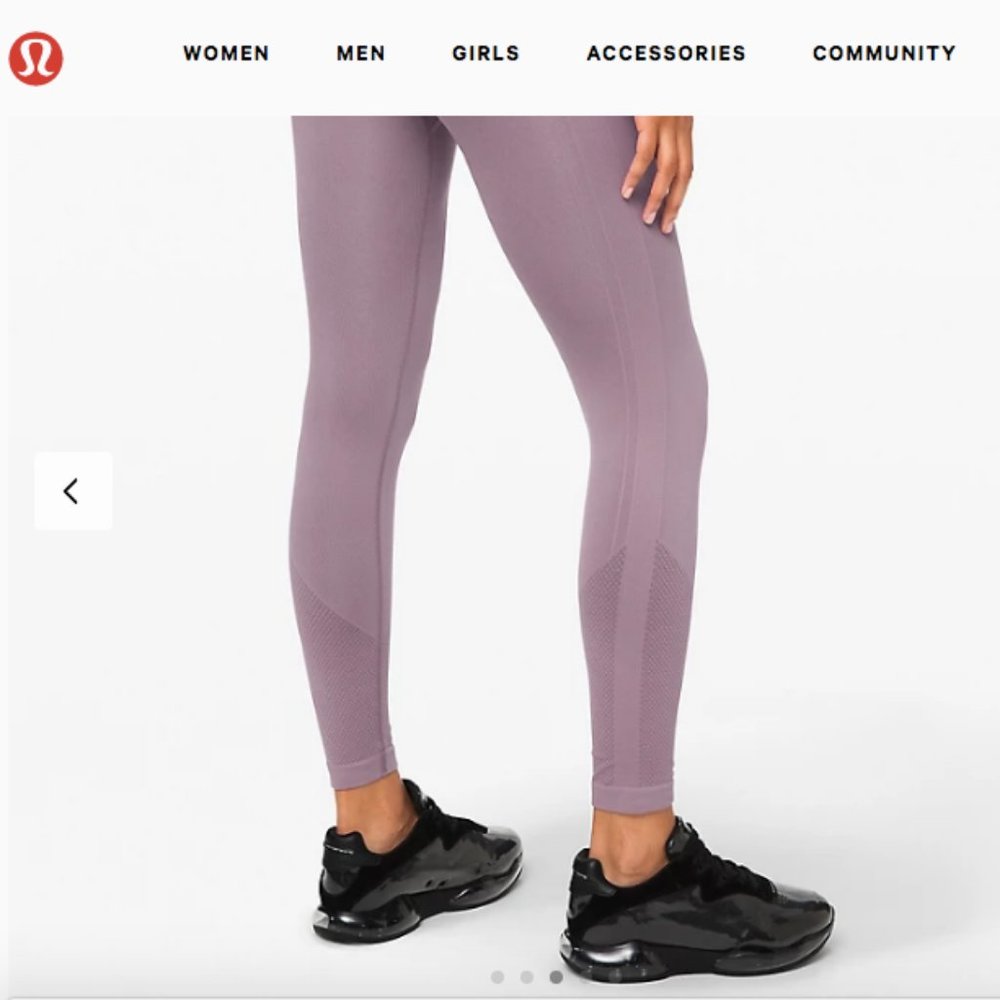 LuLu Lemon Ebb to Street Tight in Gray